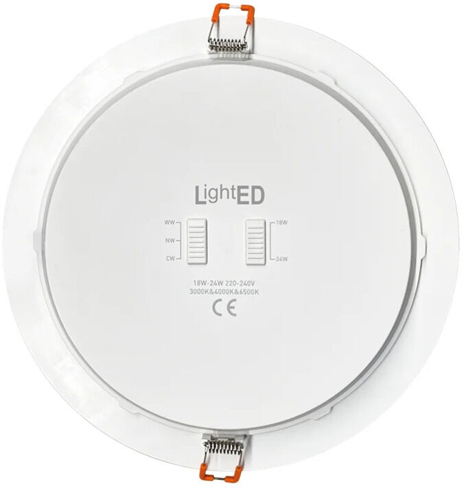 Downlight led 18-24 w 3 tonos de luz