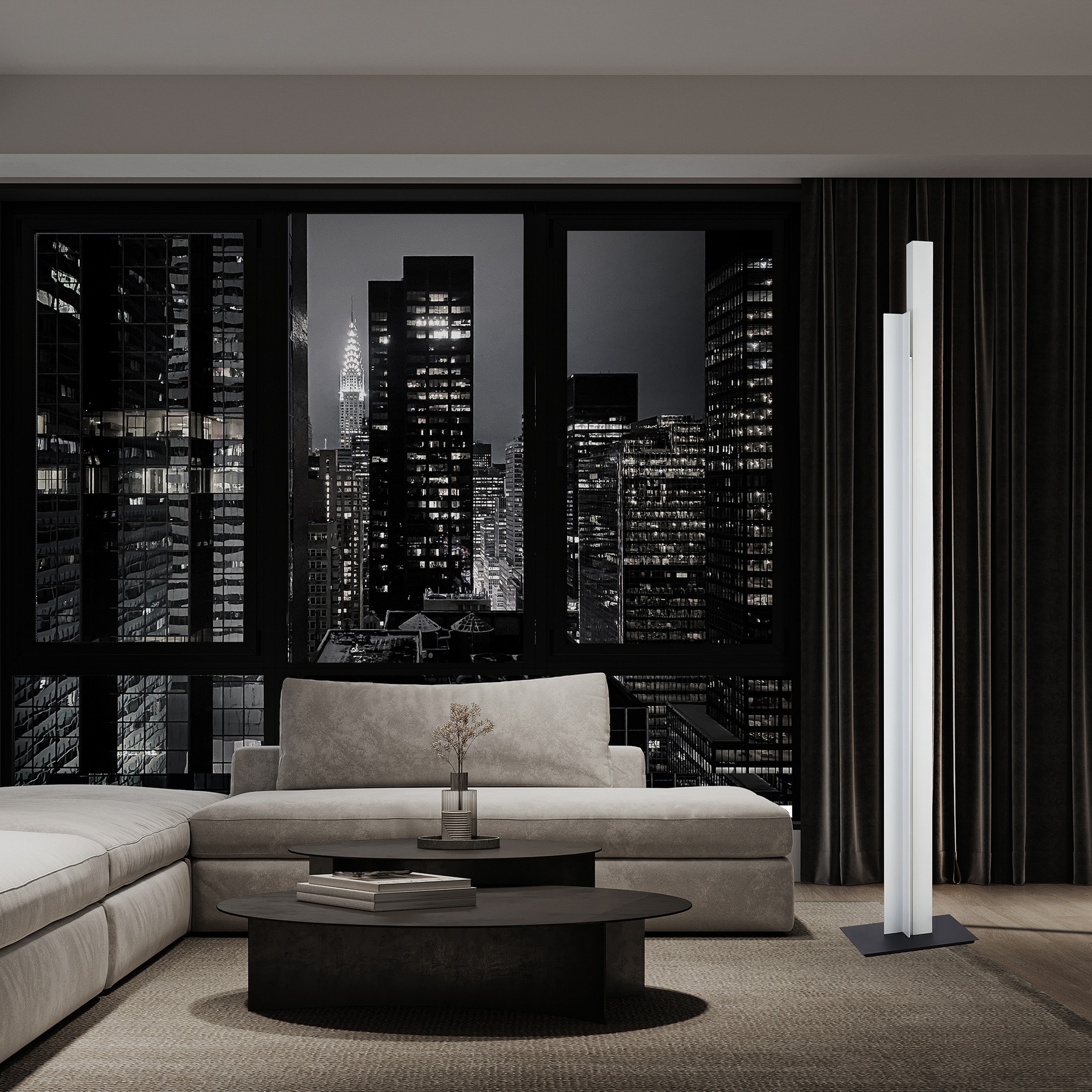 MANHATTAN* PIE DE SALON 200CM BLANCO (copia) - Imagen 11