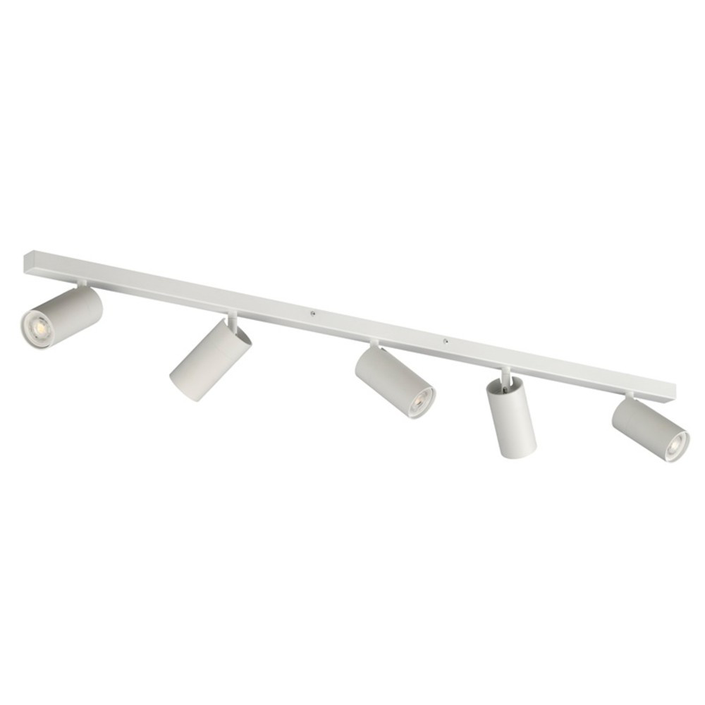 Regleta de superficie GU10 para techo o pared blanca.