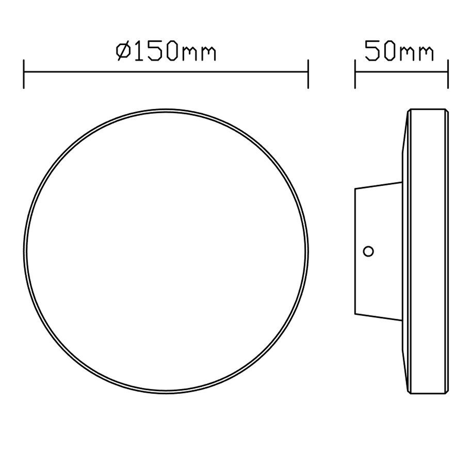 BORA * Luminarias de pared Black - LED 9w - 3000K - 720 lm - Imagen 3