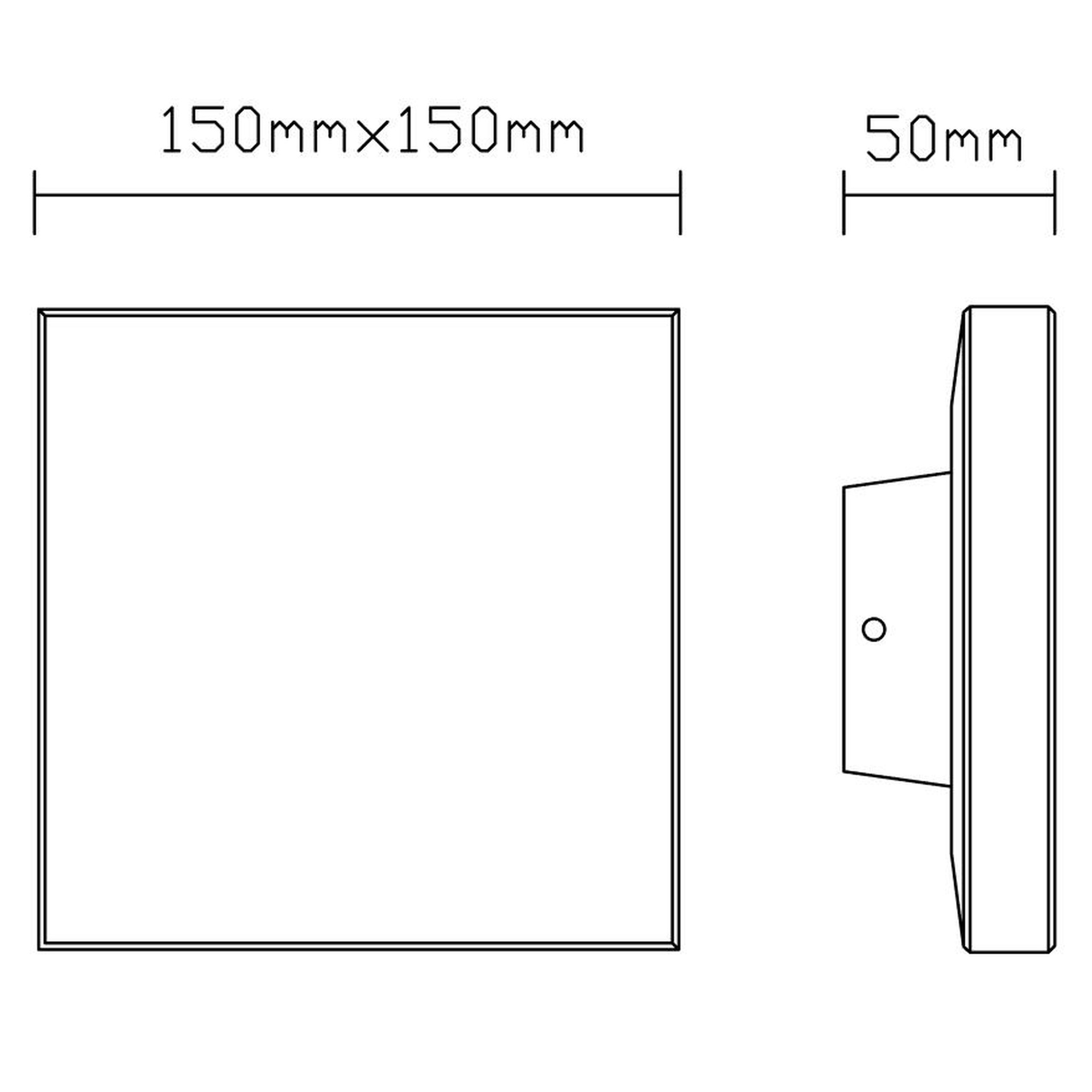 BORA * Luminarias de pared Corten - LED 9w - 3000K - 720 lm - Imagen 7