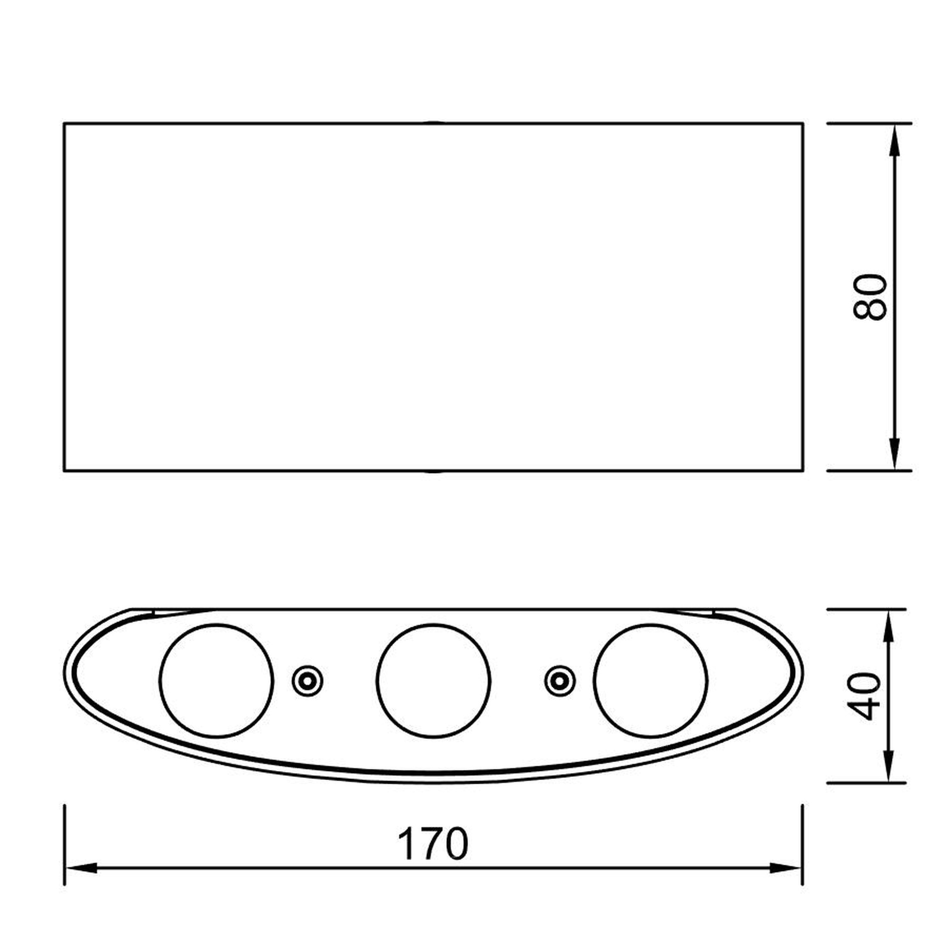 ARCS * Luminarias de pared Arena Blanco - LED 6W - 3000K - 620 lm - Imagen 4