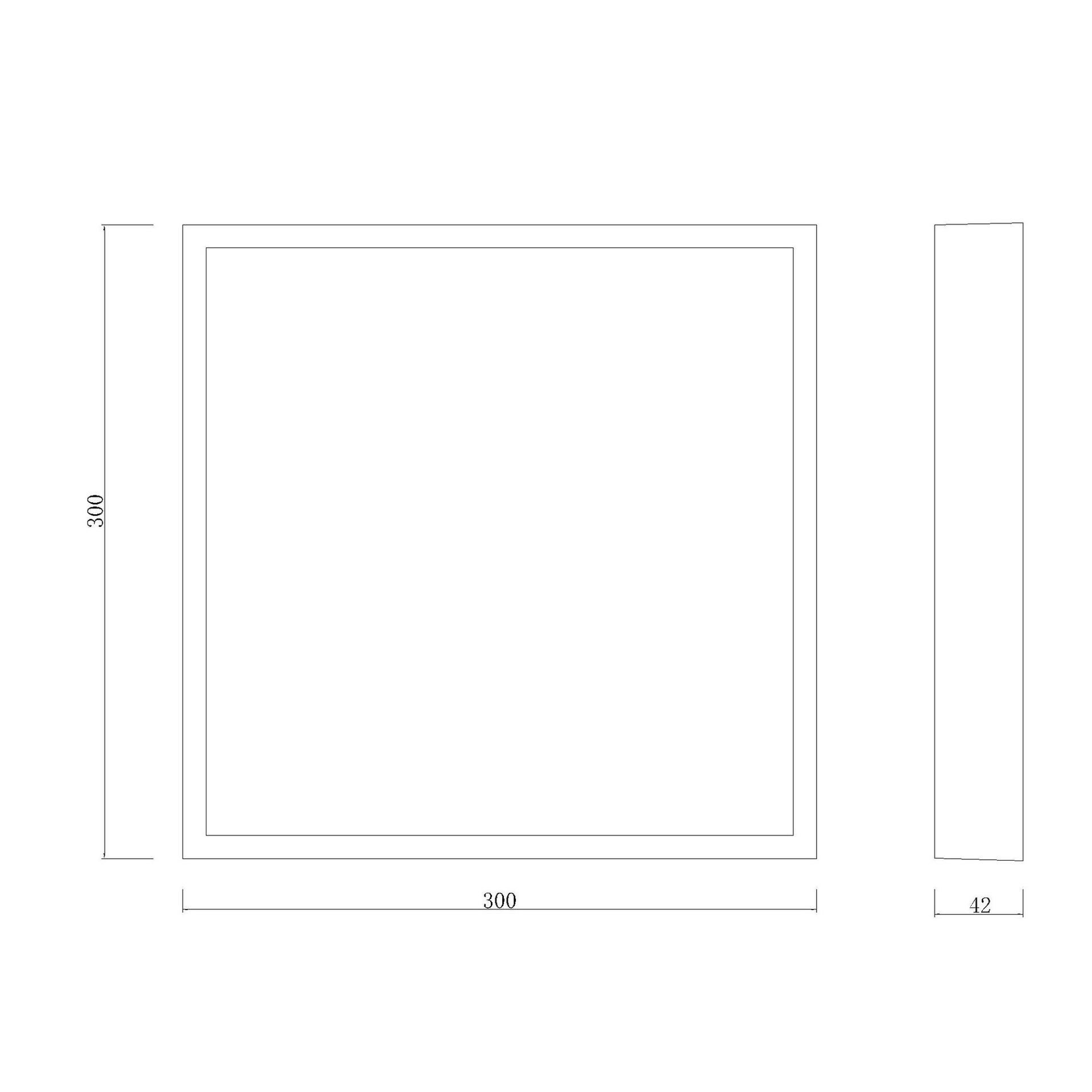 SAONA SUPERFICIE * Plafones Blanco Mate - LED 30W - 4000K - 2700 lm - Imagen 3
