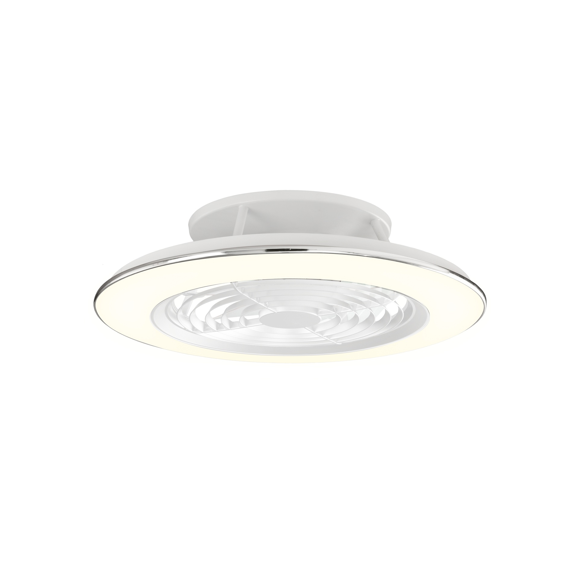 ALISIO * Plafón-ventilador de aspas ocultas con luz Black - LED 70W - 2700K-5000K - 4900 lm - Imagen 2