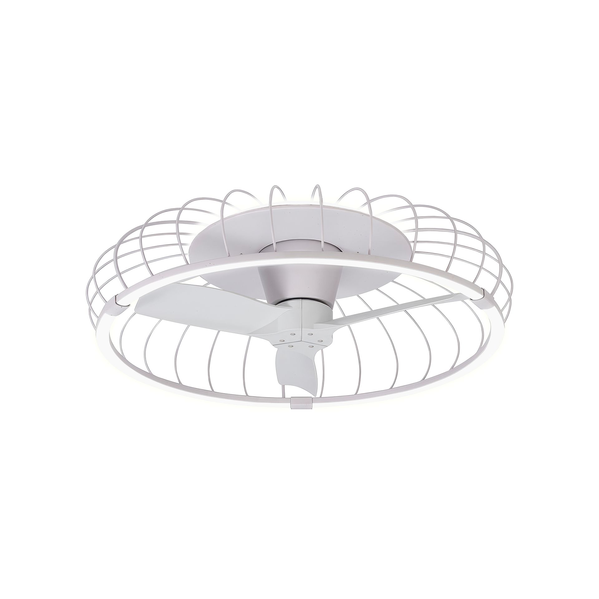 NATURE * Ventilador de aspas con luz Black - LED 75W - 2700K-5000K - 5000 lm - Imagen 2