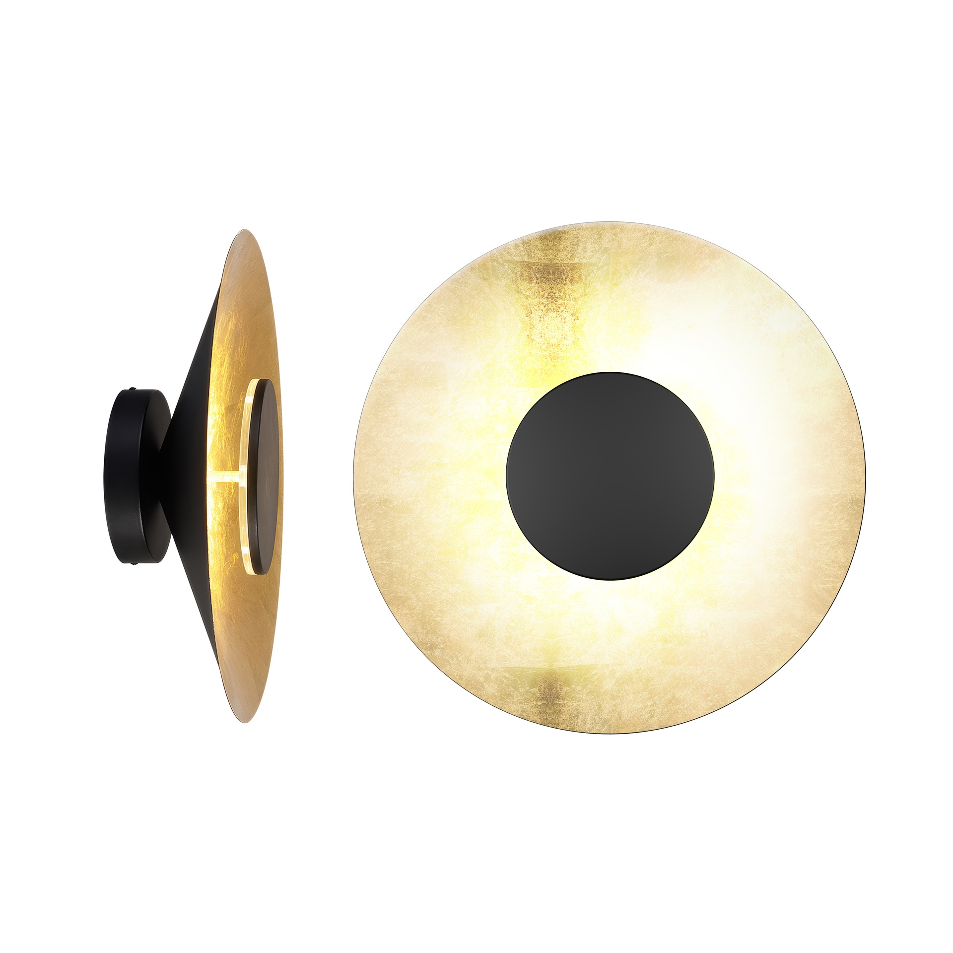 ORION * Luminarias de pared Negro+Oro - LED 24W - 3000K - 1680 lm - Imagen 9