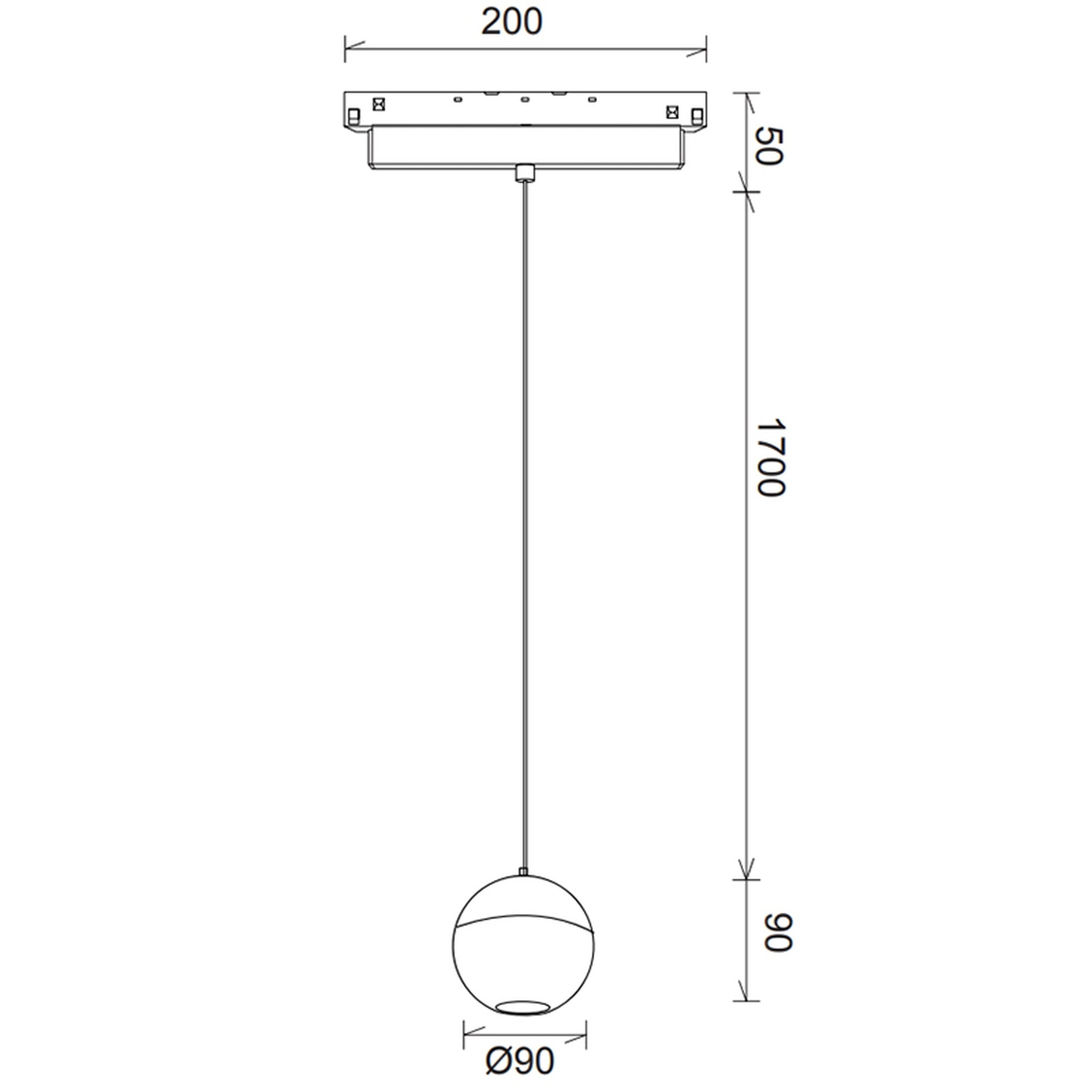 LUMINARIAS MAGNETO * Magneto 48V Oro - LED 10W - 3000K - 800 lm - Imagen 3