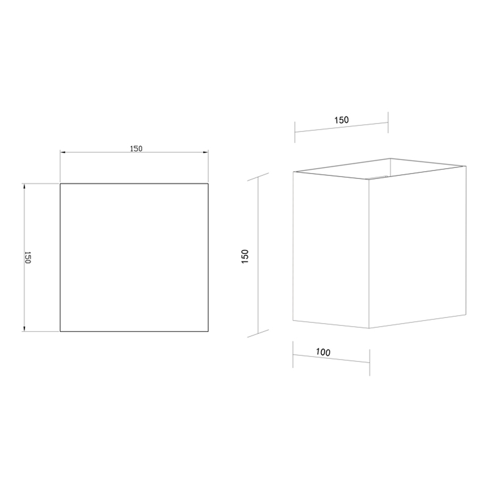 DAVOS * Luminarias de pared Negro - LED 20W - 2700K - 1830 lm - Imagen 4