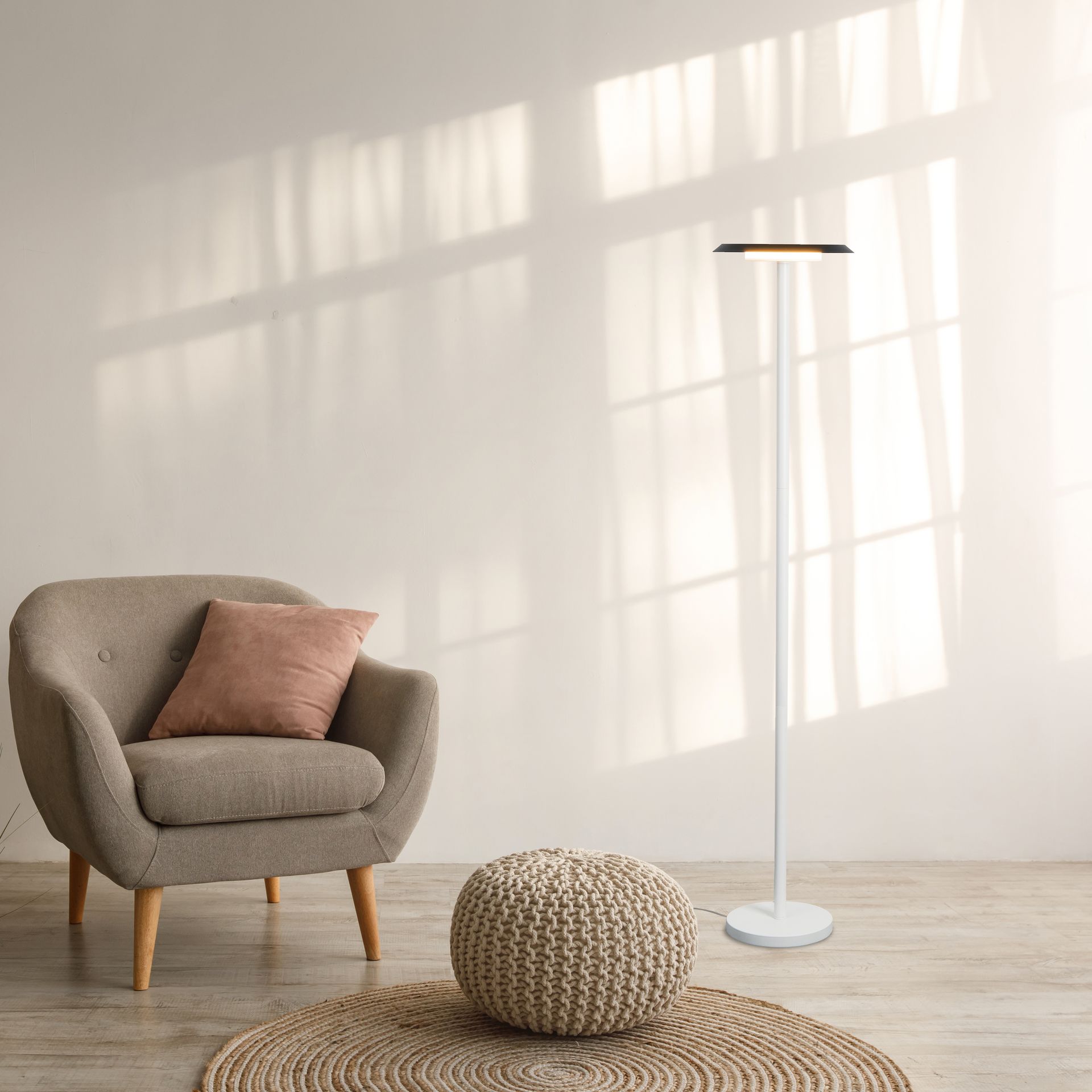 TINA * Luminarias de pie Blanco Mate - LED 12W - 3000K - 560 lm - Imagen 4