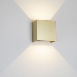 DAVOS * Luminarias de pared Oro - LED 20W - 3000K - 1830 lm