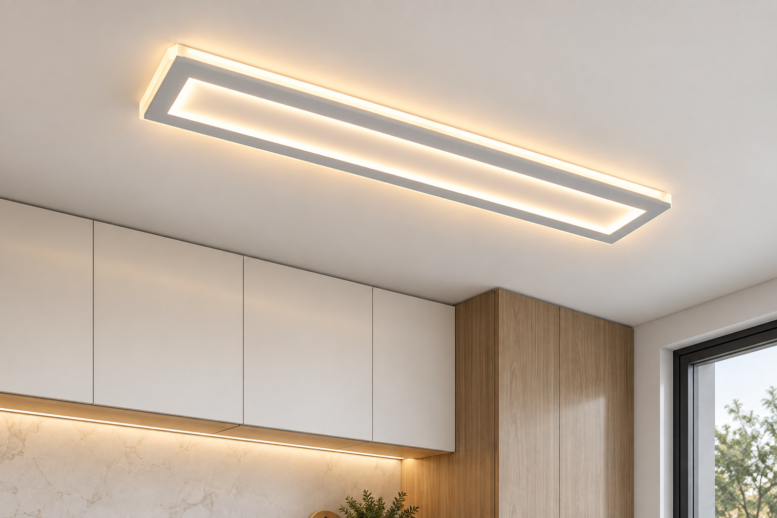 Plafón LED Borneo FSLUX Regulable con Mando y App - Imagen 4