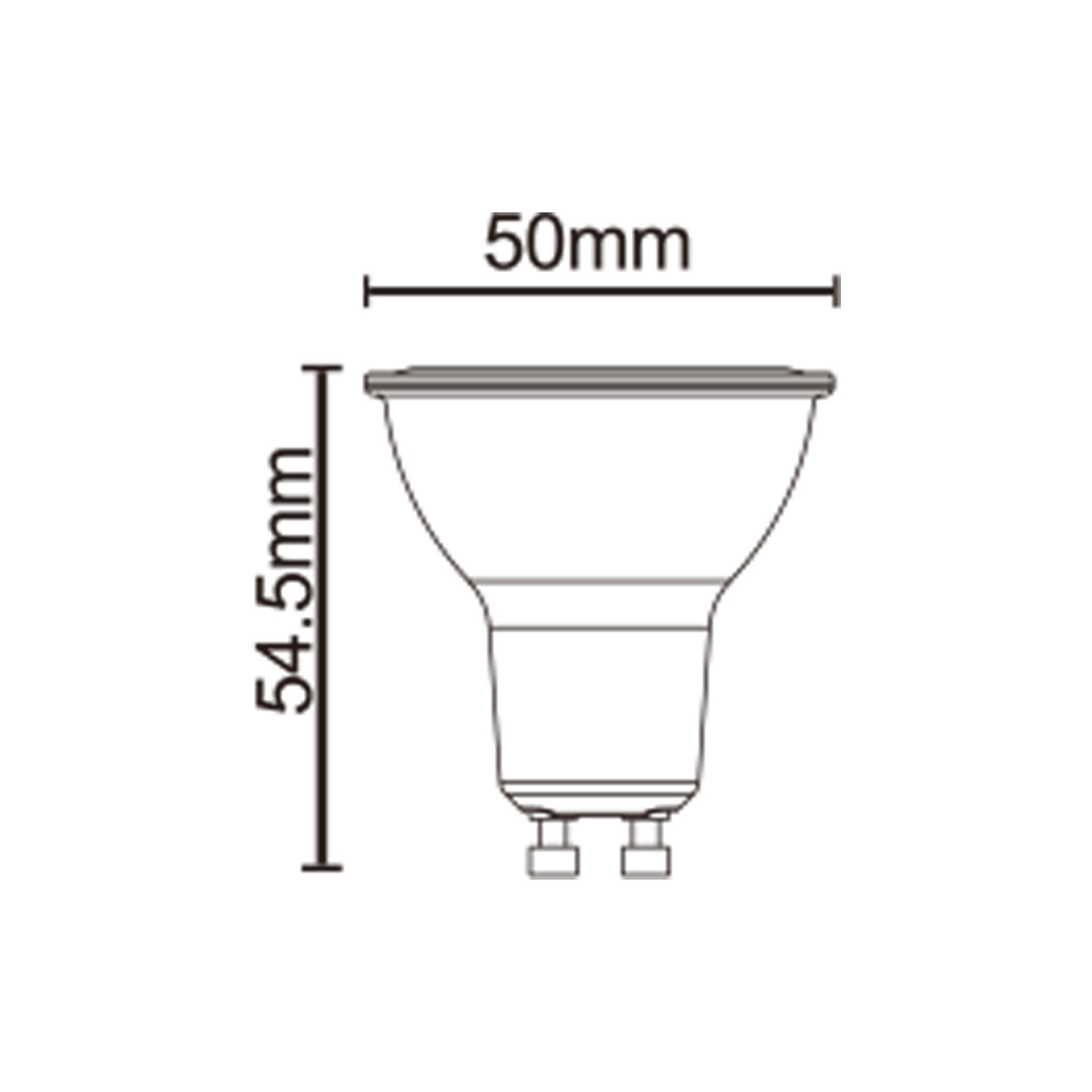 BOMBILLAS GU10 * Bombillas LED Transparente - LED 2w - 4000K - 400 lm - Imagen 3