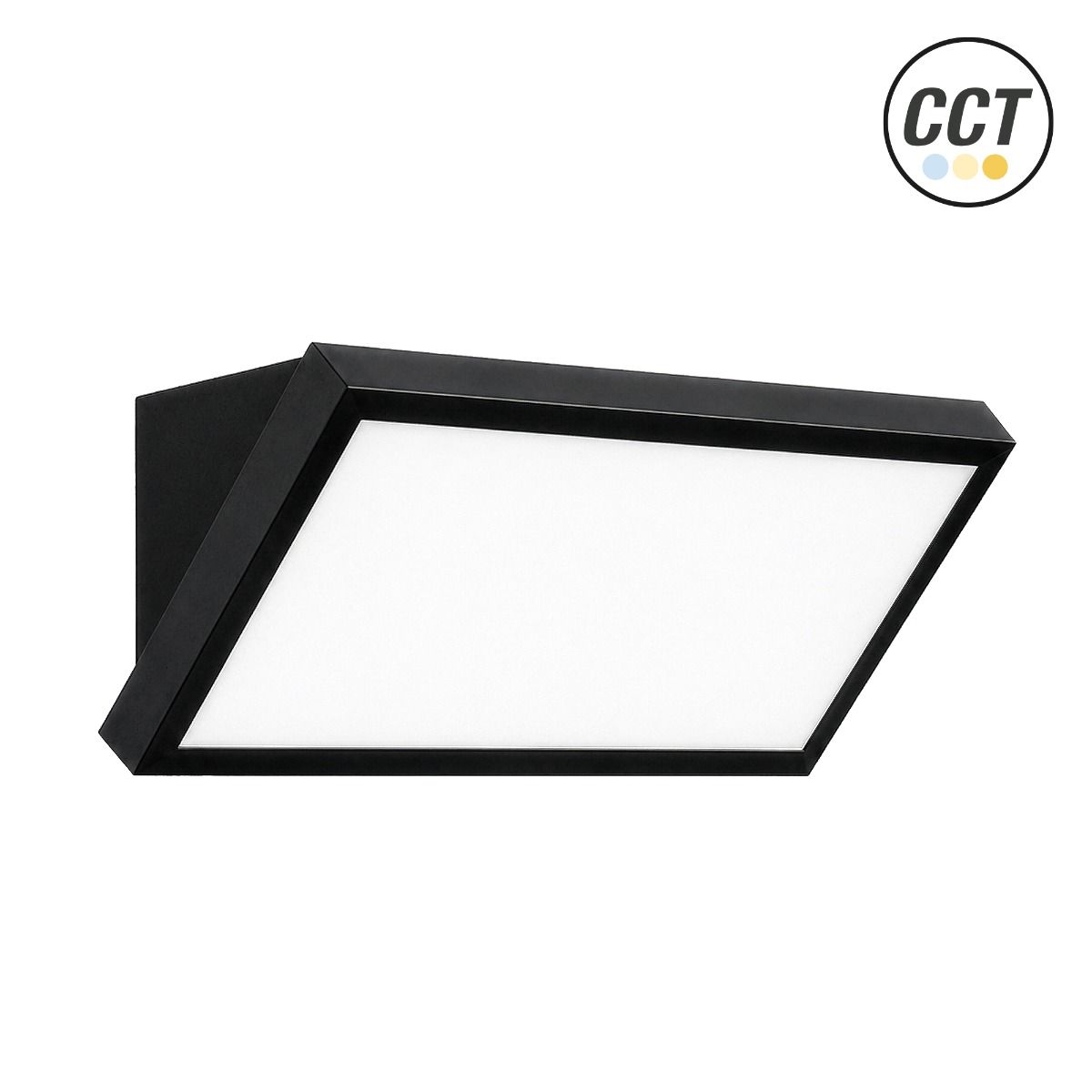 Aplique LED Exterior Matel 20W IP65 CCT Negro - Imagen 3