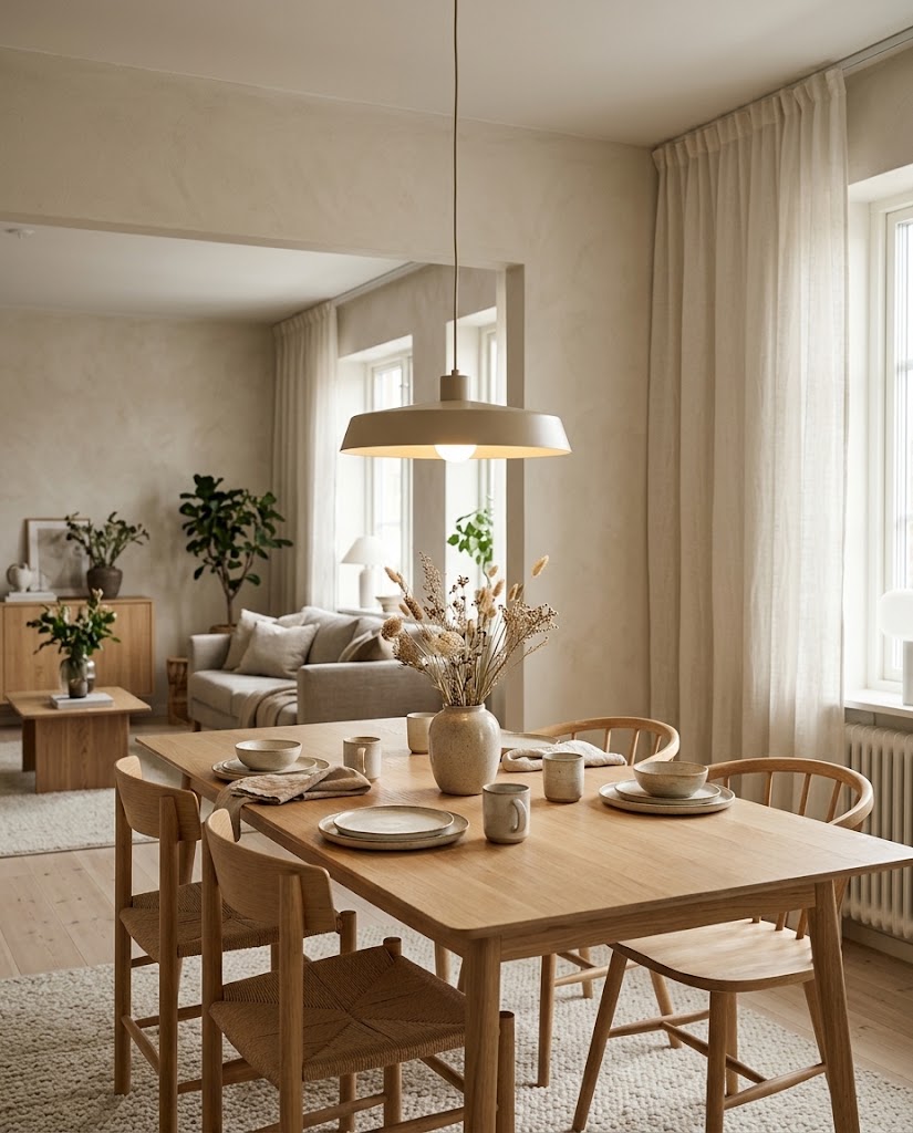 Lámpara Colgante Sander Beige E27 - Imagen 2