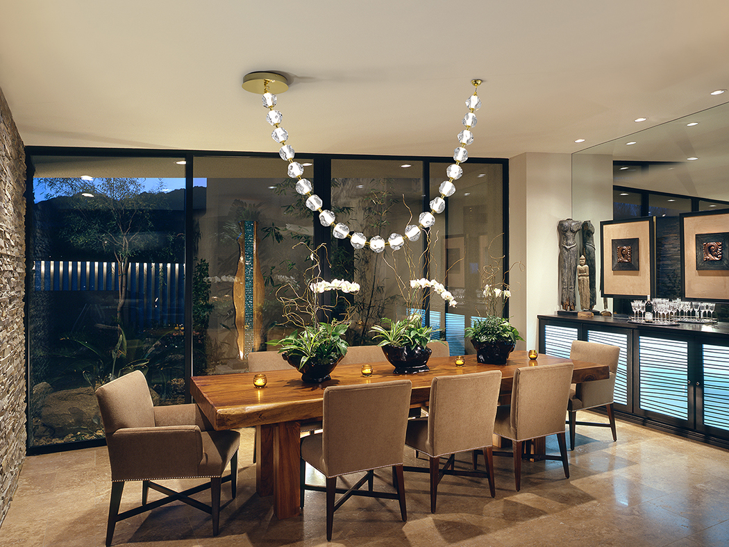 Lámpara de techo Zaria II dorada LED regulable - Imagen 4