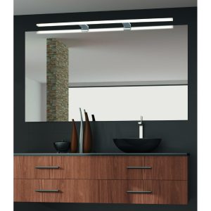 Aplique LED Nadia IP44 18W CCT cromo
