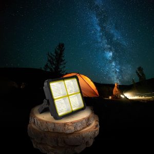 Lámpara solar LED portátil 30W 2500 lm