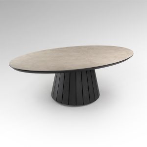 Consola y espejo plata 0002