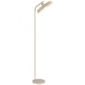 Pie de salón beige Sander en metal para salón o dormitorio